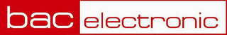 BAC ELECTRONIC logo