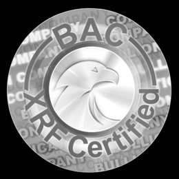 BAC XRF CERTIFIED COMPANY CO OMP LLI N COMPANY BU AN CA ON E CO COM MPAN O MP logo