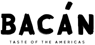 BACAN TASTE OF THE AMERICAS logo