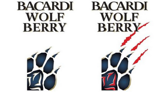 BACARDI WOLF BERRY logo