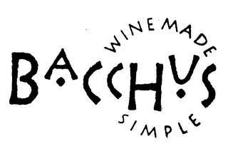 BACCHUS WINE MADE SIMPLE logo