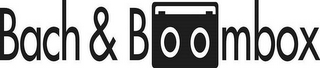 BACH & BOOMBOX logo