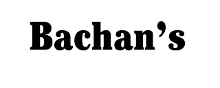 BACHAN'S