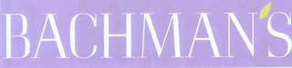 BACHMAN'S logo