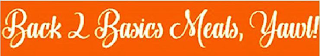BACK 2 BASICS MEALS, YAWL! logo