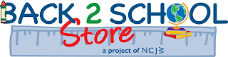 BACK 2 SCHOOL STORE A PROJECT OF NCJW logo