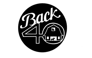 BACK 40 logo