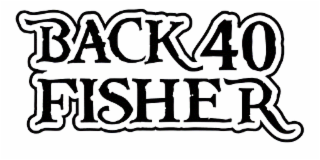 BACK 40 FISHER logo