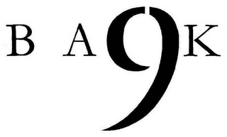 BACK 9 logo