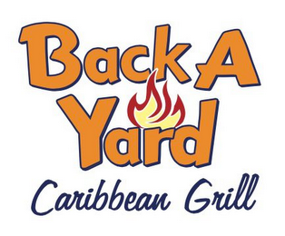 BACK A YARD CARIBBEAN GRILL logo