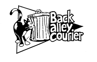 BACK ALLEY COURIER logo
