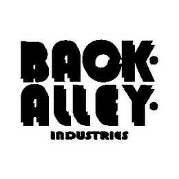 BACK · ALLEY · INDUSTRIES logo