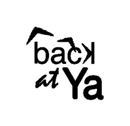BACK AT YA logo