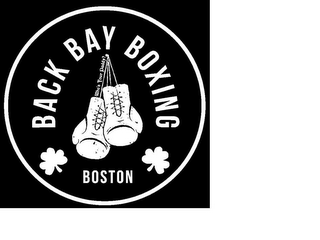 BACK BAY BOXING BOSTON WHO'S YOUR PADDY? logo