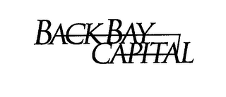BACK BAY CAPITAL logo