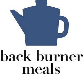 BACK BURNER MEALS logo