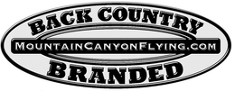 BACK COUNTRY BRANDED MOUNTAINCANYONFLYING.COM logo