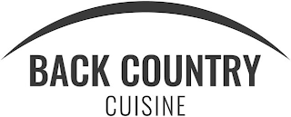 BACK COUNTRY CUISINE logo