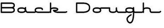 BACK DOUGH logo