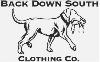 BACK DOWN SOUTH CLOTHING CO. logo