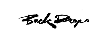 BACK DROPS logo