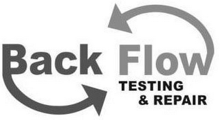 BACK FLOW TESTING & REPAIR logo