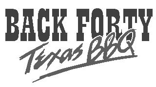 BACK FORTY TEXAS BBQ logo