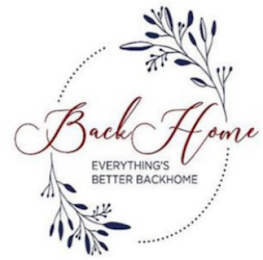 BACK HOME EVERYTHING'S BETTER BACKHOME logo