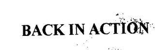 BACK IN ACTION logo