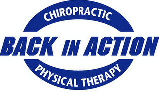 BACK IN ACTION CHIROPRACTIC PHYSICAL THERAPY logo
