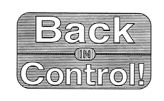 BACK IN CONTROL! logo