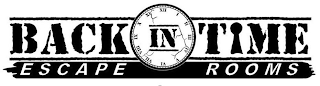 BACK IN TIME ESCAPE ROOMS logo