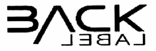 BACK LABEL logo