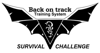 BACK ON TRACK TRAINING SYSTEM SURVIVAL CHALLENGE logo