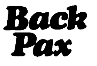 BACK PAX logo