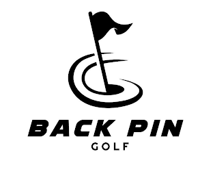 BACK PIN GOLF logo