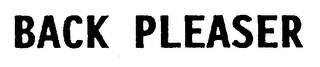 BACK PLEASER logo