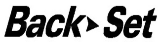 BACK SET logo