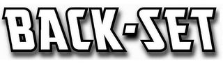 BACK-SET logo