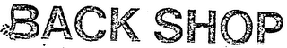 BACK SHOP logo