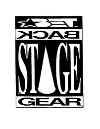 BACK STAGE GEAR logo
