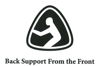 BACK SUPPORT FROM THE FRONT logo