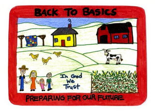 BACK TO BASICS PREPARING FOR OUR FUTURE IN GOD WE TRUST logo
