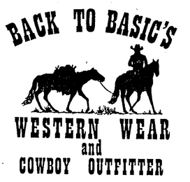 BACK TO BASICS WESTERN WEAR AND COWBOY OUTFITTER logo