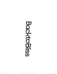 BACK TO BLISS logo