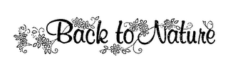 BACK TO NATURE logo