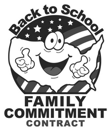 BACK TO SCHOOL FAMILY COMMITMENT CONTRACT logo