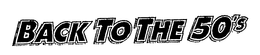 BACK TO THE 50'S logo