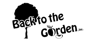 BACK TO THE GARDEN, INC. logo