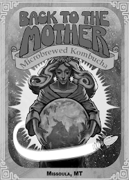 BACK TO THE MOTHER MICROBREWED KOMBUCHA MISSOULA, MT logo